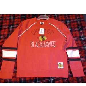 Chicago Blackhawks  Hockey NHL Women's Sweater Pull Over Red Small  Nwt (Eb5P